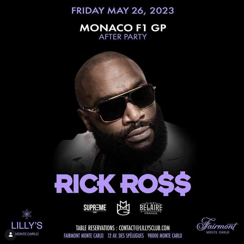 Rick Ross × Monaco Grand Prix
